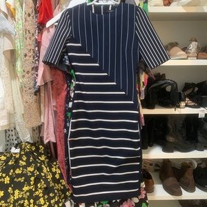 Zara striped dress